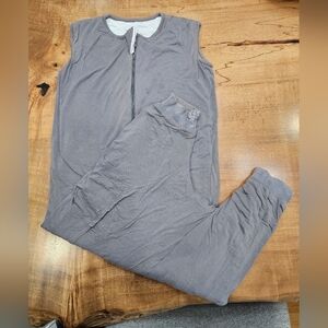 Bamboo kyte baby 4t XL sleep walker bag sack grey play for discolored cuffs